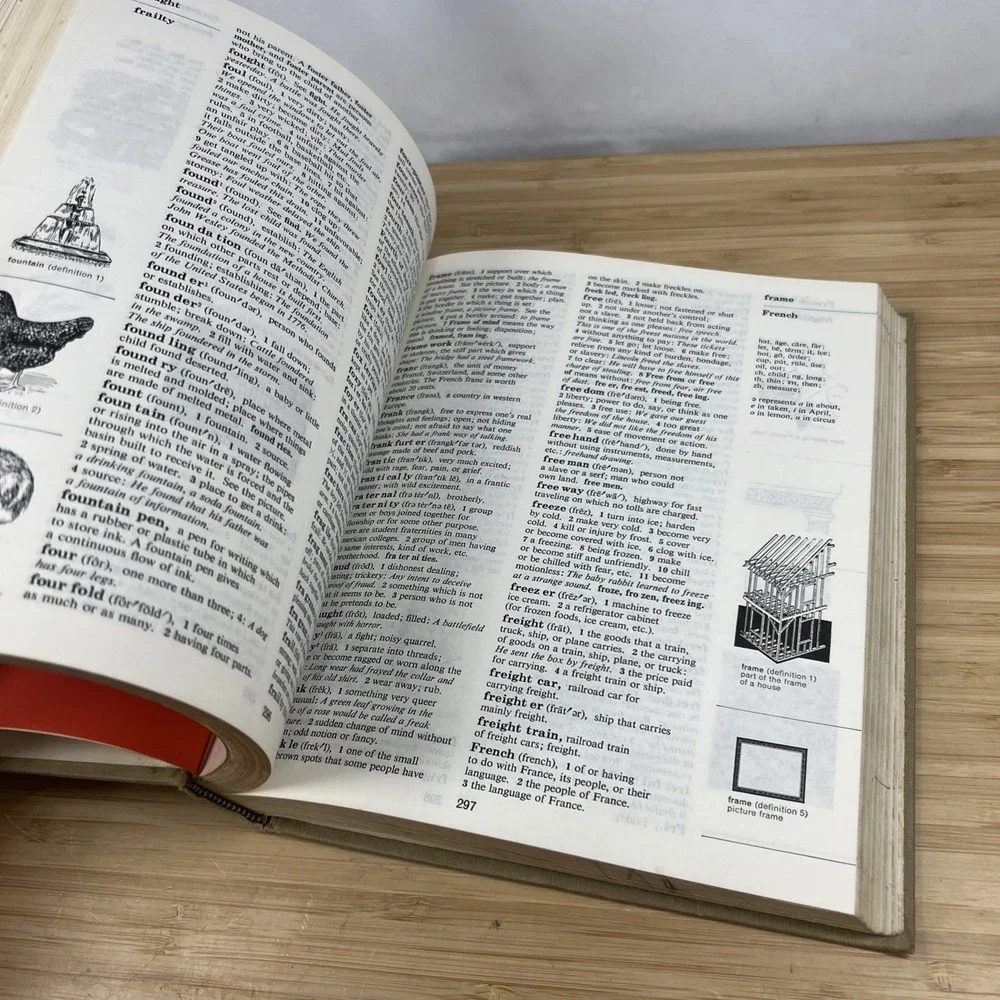 Vintage Book - 1968‎ Thorndike Barnhart Star Edition Beginning Dictionary